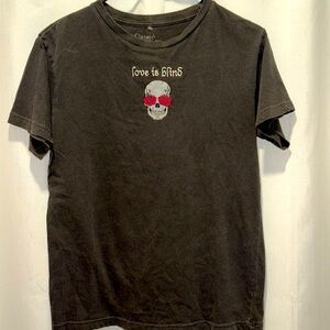Love is Blind Skull Tee Shirt NNT